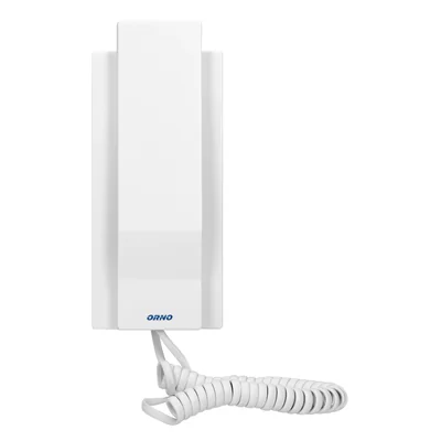 AVIOR Conjunto de intercomunicación unifamiliar con intercomunicador y lector de llave de proximidad, blanco