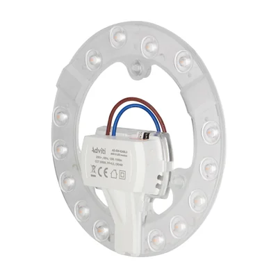 AVIS II LED 12W, Lichtpanel, 1100lm, 3000K, 3 Neodym-Magnete, Ø 137