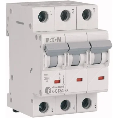 Автоматичний вимикач 3P C 13A 6kA AC xPole Home HN-C13/3