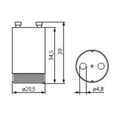 Avviatori per lampade fluorescenti BS-2 4-65W