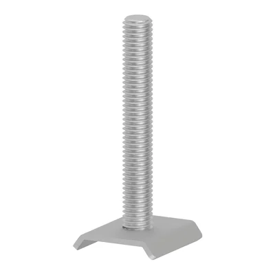 Axe de mât simple M16 L= 114 mm pour 1 poids TYPAN-500XC/OH/