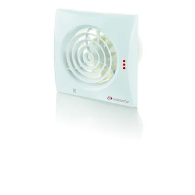 axial fan Ø 150 mm, quiet with pull cord switch, white 150QUIETV