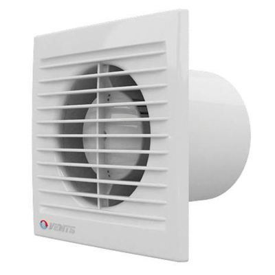 Axiální plochý ventilátor 100mm standardně bílý