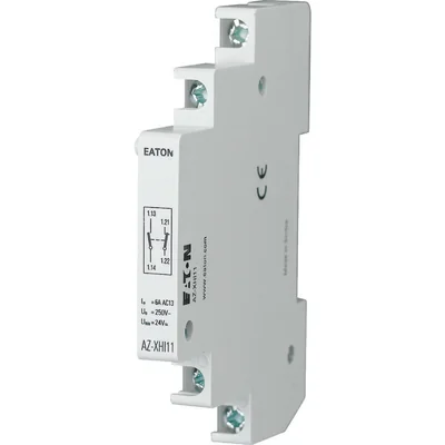 AZ-XHI11 Auxiliary contact for AZ series circuit breakers, 1NO + 1NC, width 0.5MU