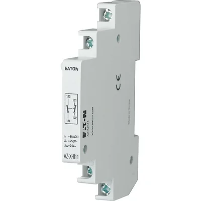 AZ-XHI11 Contatto ausiliario per interruttori automatici serie AZ, 1 NA + 1 NC, larghezza 0,5 MU
