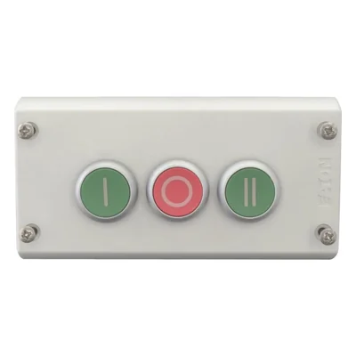 Azionamento a pulsante 3Z 3R, colore grigio, M22-I3-M1