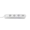 Azzardo SMART listwa zasilająca 3 gniazda + 4xUSB biała WiFi 1,5m AZ3477