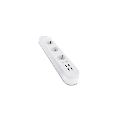 Azzardo SMART multiprise 3 prises + 4xUSB blanc WiFi 1.5m AZ3477