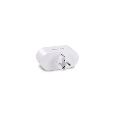Azzardo SMART presa doppia con spina 16A 110-240V bianco WiFi AZ3476