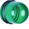 B. Abat-jour SQUARE pour feux E14 vert transparent haut