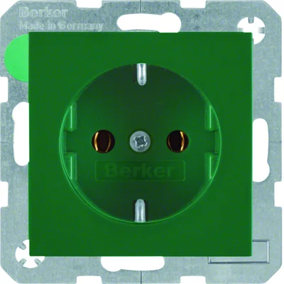 B. Prise SQUARE verte SCHUKO