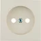 B. SQUARE Front plate for socket without earthing cream gloss