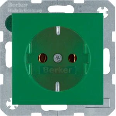 B. SQUARE Green SCHUKO socket