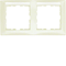 B. SQUARE Horizontal 2-fold frame with cream gloss description field