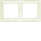 B. SQUARE Horizontal 2-fold frame with cream gloss description field