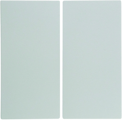 B. Square Keys for 2-key switches, glossy white