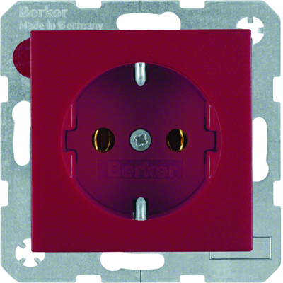 B. SQUARE Red SCHUKO socket