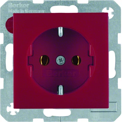 B. SQUARE Red SCHUKO socket