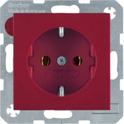 B. SQUARE Red SCHUKO socket