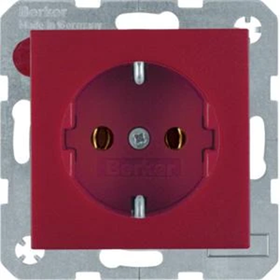 B. SQUARE Red SCHUKO socket