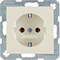 B. SQUARE SCHUKO cream socket