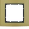 B.3 1-gang aluminum gold/anthracite frame