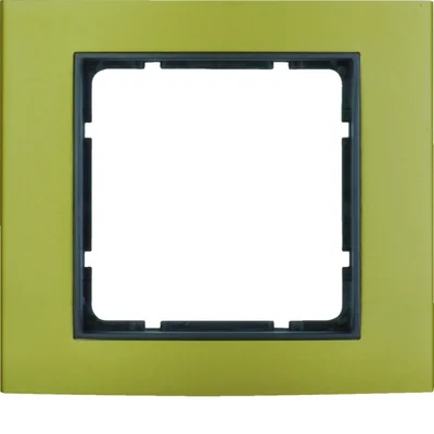 B.3 1 poste aluminium or/cadre anthracite