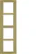 B.3 4-dílný hliníkový rám, zlato/bílá