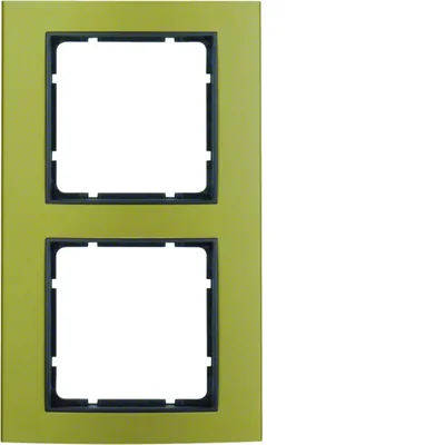 B.3 Cadre double aluminium or/anthracite