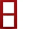 B.3 Cadre double en aluminium rouge/blanc