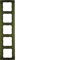 B.3 Cadre en aluminium 5 postes marron/anthracite