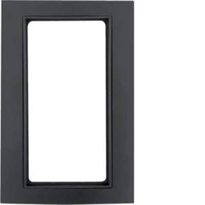 B.3 Cadre en aluminium noir/anthracite avec grande découpe