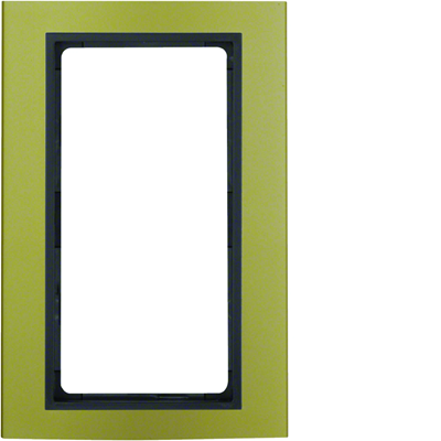 B.3 Frame with large cut-out aluminum gold/anthracite
