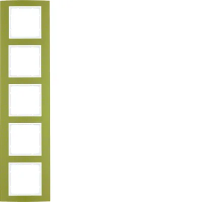B.3 Рамка 5-кратна, алюміній золота/біла