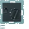 B.3/B.7 Room temperature controller 24V with NO contact, central element and connector anthracite