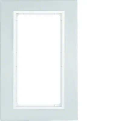 B.7 Aluminum/white frame with large cut-out