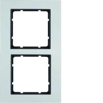 B.7 Cornice 2 posti alluminio/antracite opaco