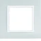B.7 Cornice alluminio/bianco opaco 1 posto