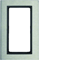 B.7 Cornice con grande intaglio, acciaio inox/antracite