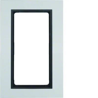 B.7 Cornice con grande intaglio, alluminio/antracite