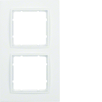 B.7 Double frame, white matt