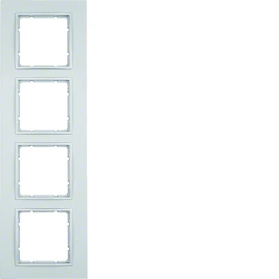 B.7 Ramka 4-krotna aluminium mat