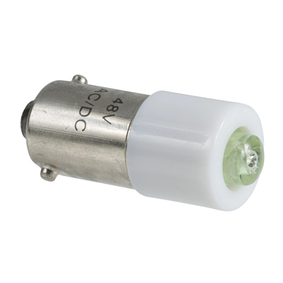 BA9S white LED, 24VDC
