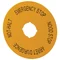 Backplate for emergency buttons DE, GB, NL, F
