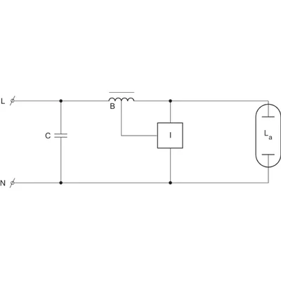 Balasto de sodio BSN 250 K302-A2-ITS 230V 50Hz