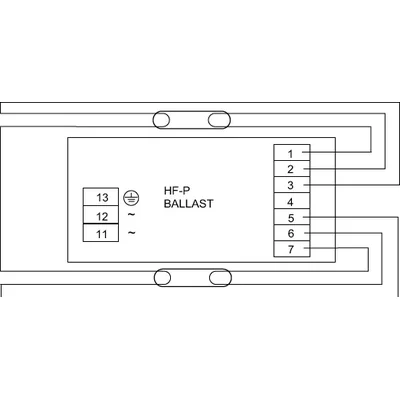 Balastro electrónico 230V HF-P 280 TL5/PL-L III