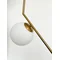 BALL Pendelleuchte E27 Gold