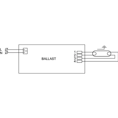 Ballast électronique 24W, 230V
