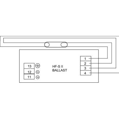 Ballast électronique 58W, 230V