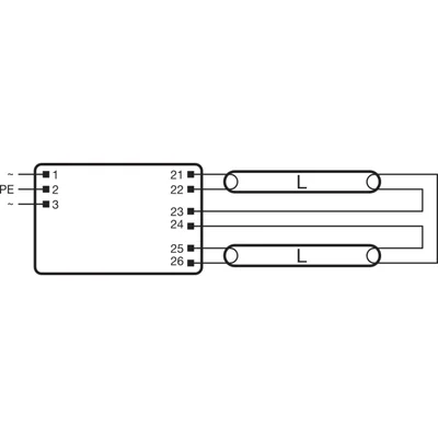 Ballast électronique QT-FIT8 2x18